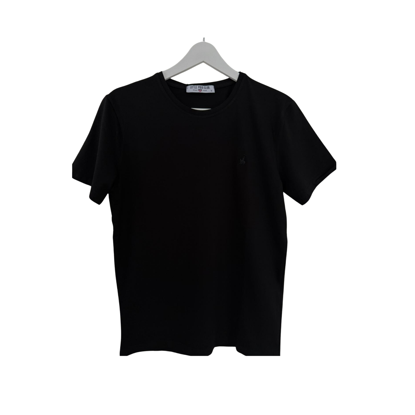 Erkek Siyah Basic T-shirt – Slim Fit